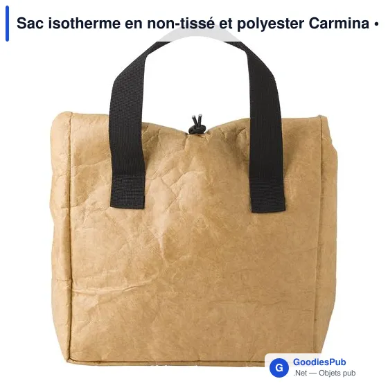 Sac isotherme personnalisable Carmina avec logo - Image 2