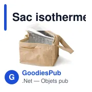 Sac isotherme personnalisable Ollie avec logo - Miniature 3