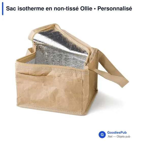 Sac isotherme personnalisable Ollie avec logo - Image 3