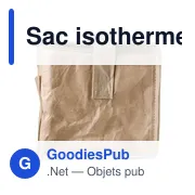 Sac isotherme personnalisable Ollie avec logo - Miniature 4