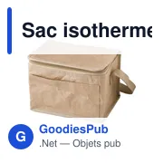 Sac isotherme personnalisable Ollie avec logo - Miniature 6