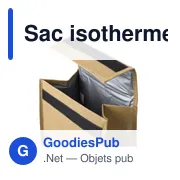 Sac isotherme personnalisable en papier laminé avec logo - Declan - Miniature 4