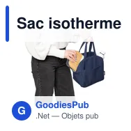 Sac isotherme personnalisable Elowen avec logo - Miniature 12