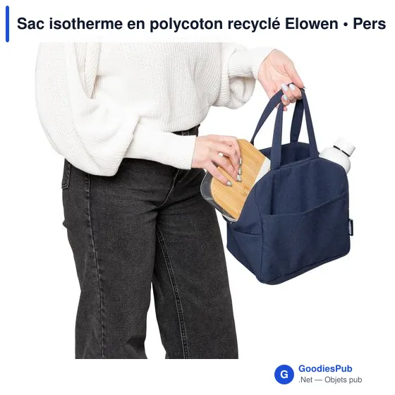 Sac isotherme personnalisable Elowen avec logo - Image 12