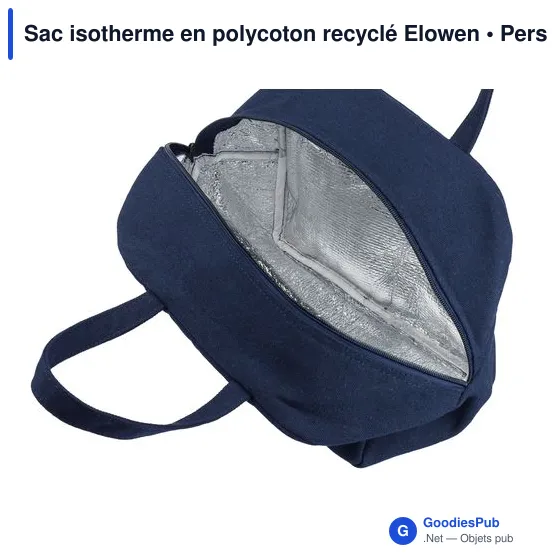 Sac isotherme personnalisable Elowen avec logo - Image 7
