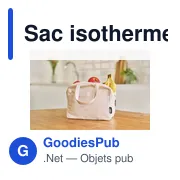 Sac isotherme personnalisable Elowen avec logo - Miniature 8
