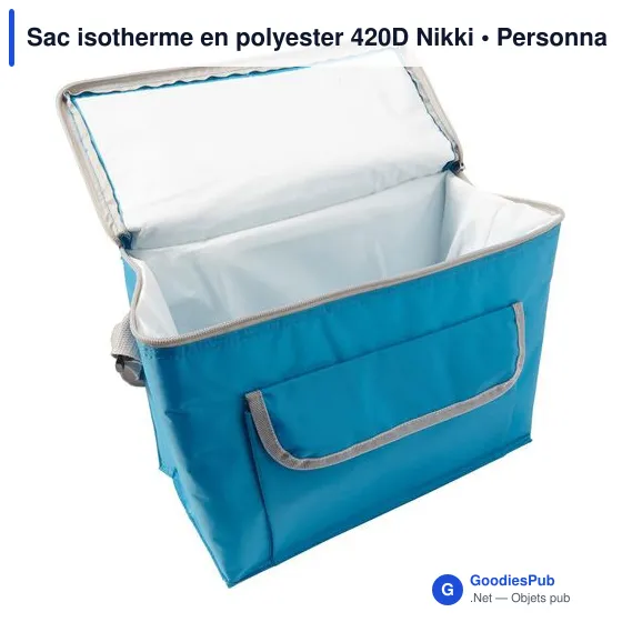Sac isotherme personnalisable en polyester 420D avec logo - Image 3