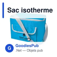 Sac isotherme personnalisable en polyester 420D avec logo - Miniature 5
