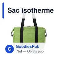 Sac isotherme en polyester 600D Alejandro - Miniature 1