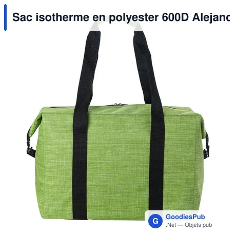 Sac isotherme en polyester 600D Alejandro