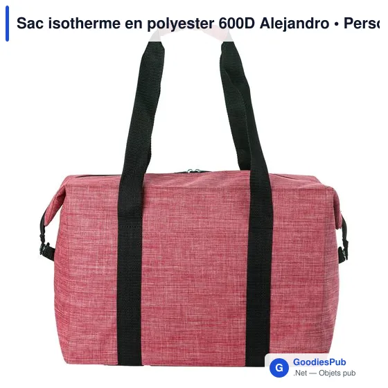 Sac isotherme en polyester 600D Alejandro - Image 7