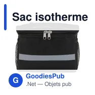Sac isotherme personnalisable pour vélo avec logo - Prisha - Miniature 1