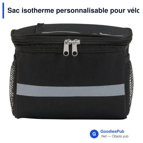 Sac isotherme personnalisable pour vélo avec logo - Prisha