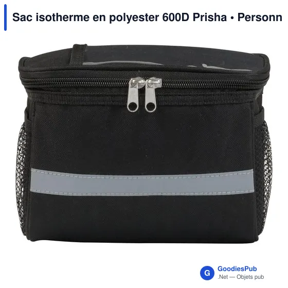 Sac isotherme personnalisable pour vélo avec logo - Prisha - Image 1