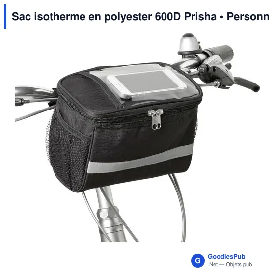 Sac isotherme personnalisable pour vélo avec logo - Prisha - Image 3
