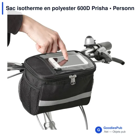 Sac isotherme personnalisable pour vélo avec logo - Prisha - Image 4