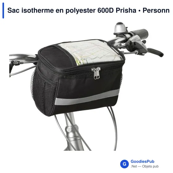 Sac isotherme personnalisable pour vélo avec logo - Prisha - Image 5