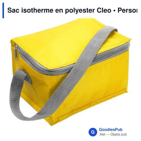 Sac isotherme en polyester Cleo