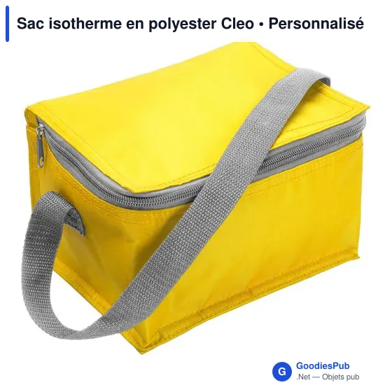 Sac isotherme en polyester Cleo - Image 1