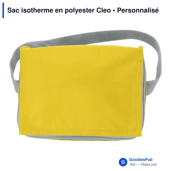 Sac isotherme en polyester Cleo - Image 3