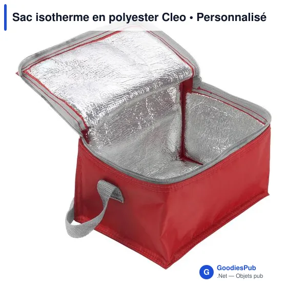 Sac isotherme en polyester Cleo - Image 5