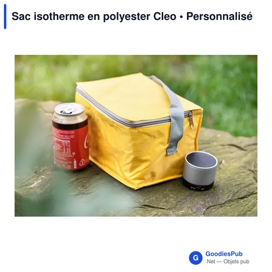 Sac isotherme en polyester Cleo - Image 7