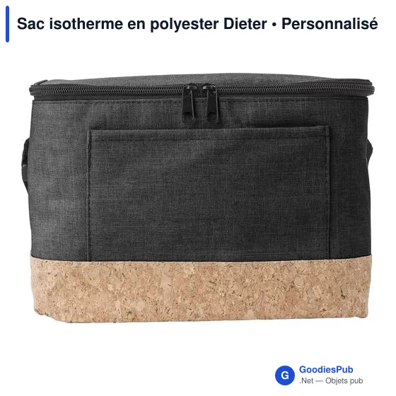 Sac isotherme personnalisable Dieter pour logo d'entreprise - Image 1