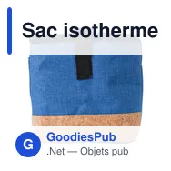 Sac isotherme personnalisable Dieter pour logo d'entreprise - Miniature 11