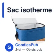 Sac isotherme personnalisable Dieter pour logo d'entreprise - Miniature 12