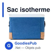Sac isotherme personnalisable Dieter pour logo d'entreprise - Miniature 10