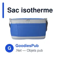 Sac isotherme personnalisable en polyester avec logo - Grace - Miniature 9