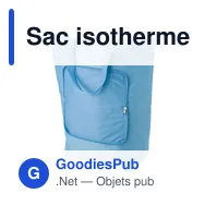 Sac isotherme personnalisable en polyester Hal avec logo - Miniature 12