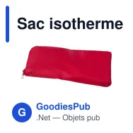 Sac isotherme personnalisable en polyester Hal avec logo - Miniature 3