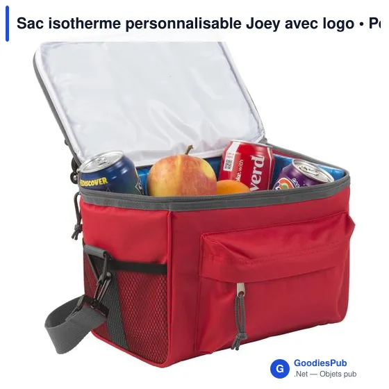 Sac isotherme personnalisable Joey avec logo - Image 2