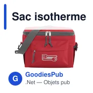 Sac isotherme personnalisable Joey avec logo - Miniature 4