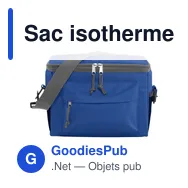 Sac isotherme personnalisable Joey avec logo - Miniature 5