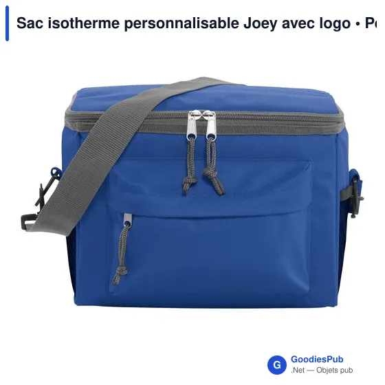 Sac isotherme personnalisable Joey avec logo - Image 5