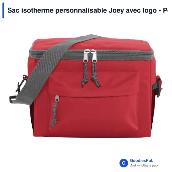 Sac isotherme personnalisable Joey avec logo - Image 6