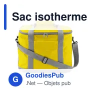 Sac isotherme personnalisable Juno avec logo - Polyester 420D - Miniature 7