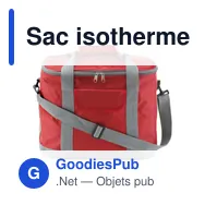 Sac isotherme personnalisable Juno avec logo - Polyester 420D - Miniature 9