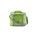 Variante vert citron - Sac isotherme personnalisable Juno avec logo - Polyester 420D