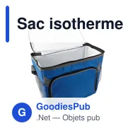 Sac isotherme personnalisable en polyester avec logo - modèle Lance - Miniature 4