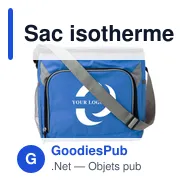 Sac isotherme personnalisable en polyester avec logo - modèle Lance - Miniature 5