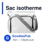 Sac isotherme personnalisable en polyester avec logo - modèle Lance - Miniature 6