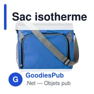 Sac isotherme personnalisable en polyester avec logo - modèle Lance - Miniature 7