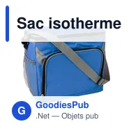 Sac isotherme personnalisable en polyester avec logo - modèle Lance - Miniature 9