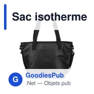 Sac isotherme personnalisable en polyester avec logo - Matthias - Miniature 3