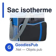 Sac isotherme personnalisable en polyester avec logo - Ravi - Miniature 5