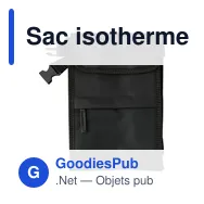 Sac isotherme personnalisable Eira avec logo - 5 L en polyester - Miniature 12