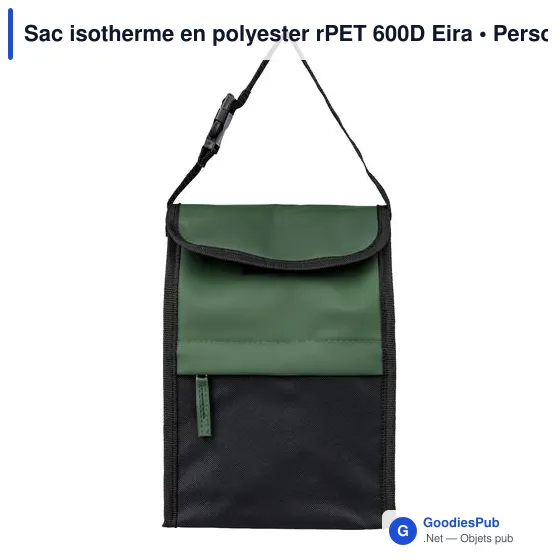 Sac isotherme personnalisable Eira avec logo - 5 L en polyester - Image 4